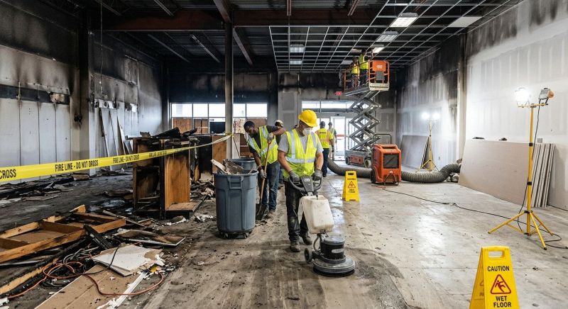 Commercial Fire Damage Repair in Marin County, CA