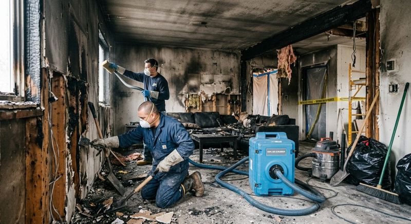 Commercial Fire Damage Repair in Sonoma County, CA