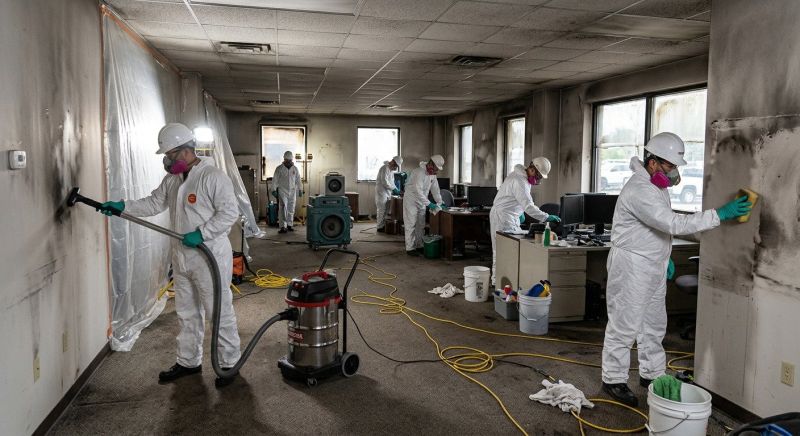 Commercial Fire Restoration in Napa, CA