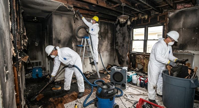 Commercial Fire Restoration in Santa Rosa, CA