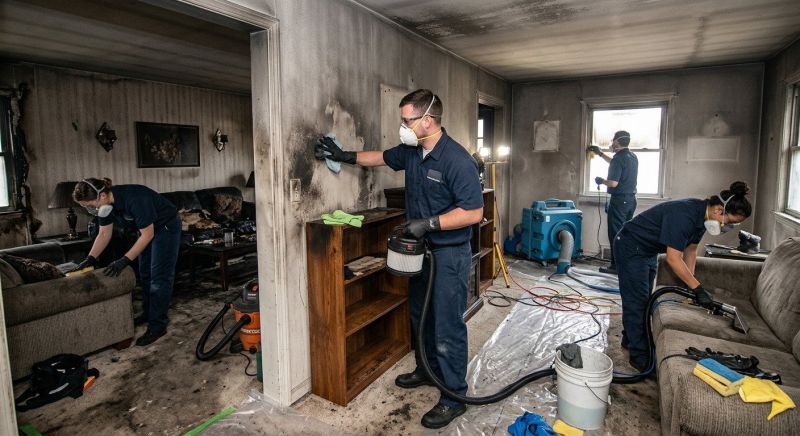 Commercial Smoke Restoration in Sonoma County, CA