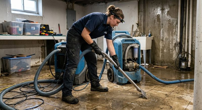 Crawlspace Water Cleanup in Scottsdale, AZ