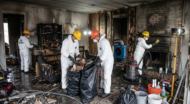 Fire Damage Cleanup in Santa Rosa, CA