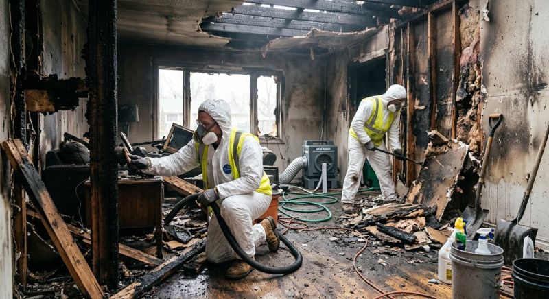 Fire Damage Cleanup in Marin County, CA