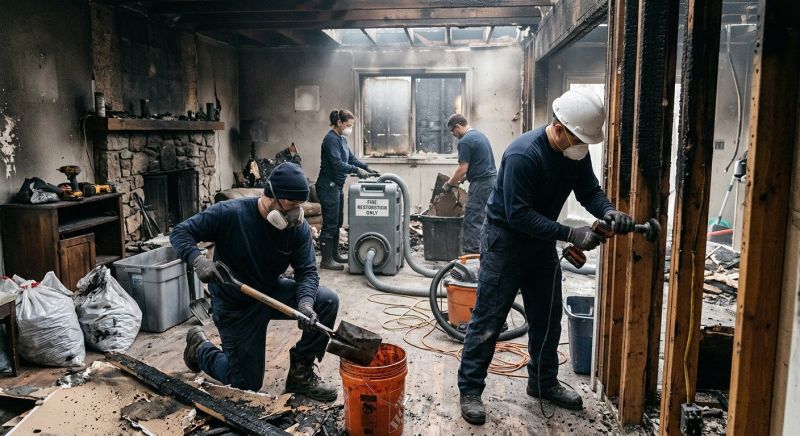 Residential Fire Restoration in Austin, TX