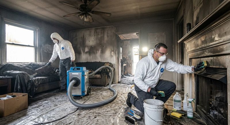 Smoke Damage Remediation in Santa Rosa, CA