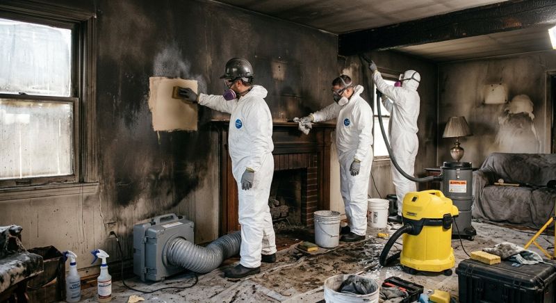 Soot Cleaning in Napa, CA