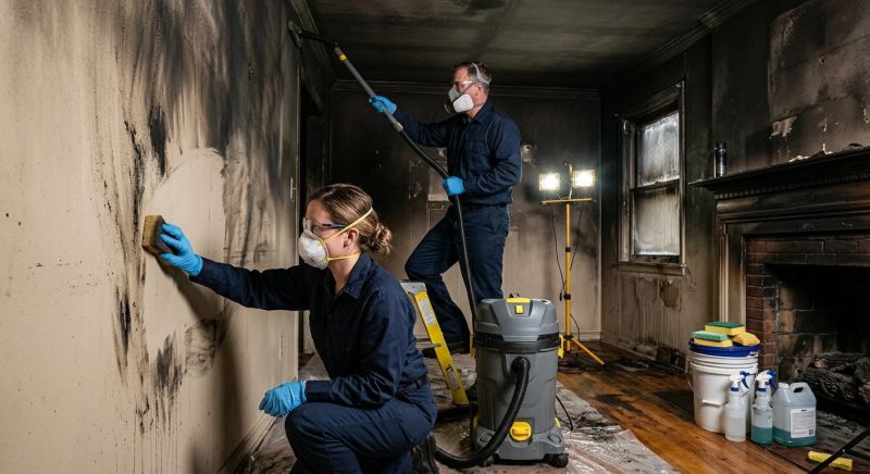Soot Damage Cleanup in Santa Rosa, CA